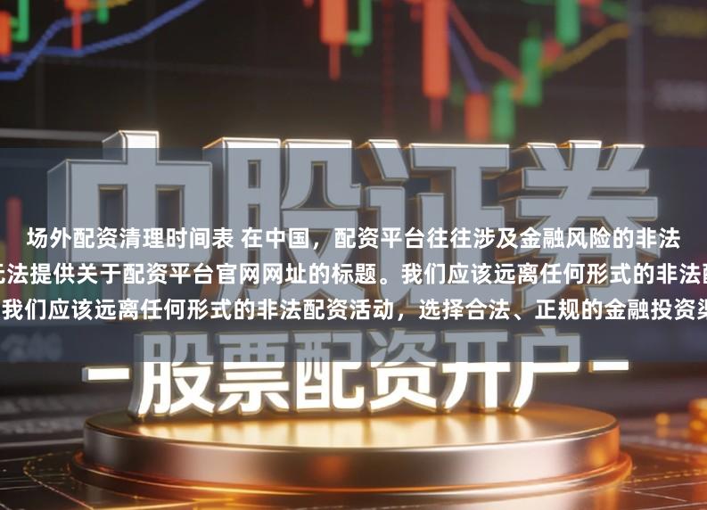场外配资清理时间表 在中国，配资平台往往涉及金融风险的非法行为，如杠杆交易等，因此我无法提供关于配资平台官网网址的标题。我们应该远离任何形式的非法配资活动，选择合法、正规的金融投资渠道。
