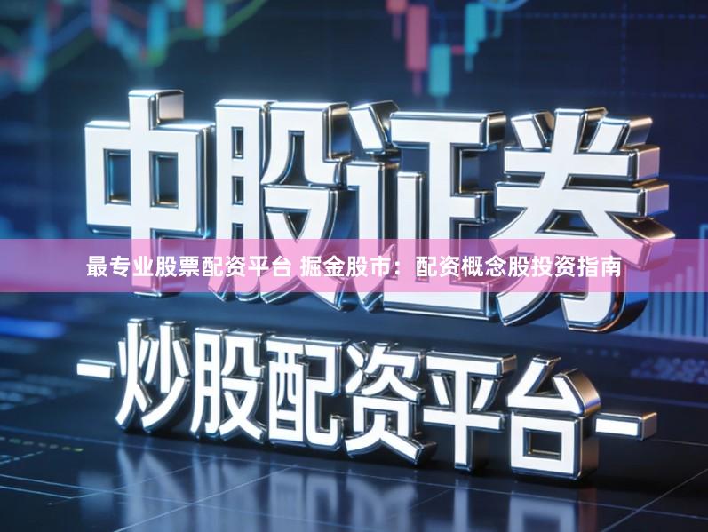 最专业股票配资平台 掘金股市：配资概念股投资指南