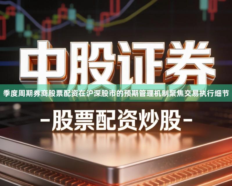 季度周期券商股票配资在沪深股市的预期管理机制聚焦交易执行细节