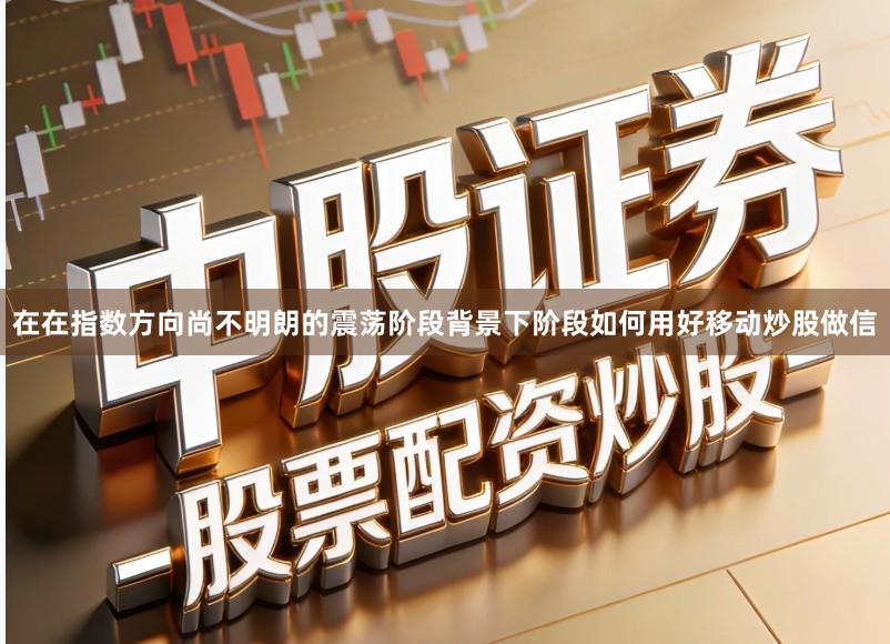 在在指数方向尚不明朗的震荡阶段背景下阶段如何用好移动炒股做信