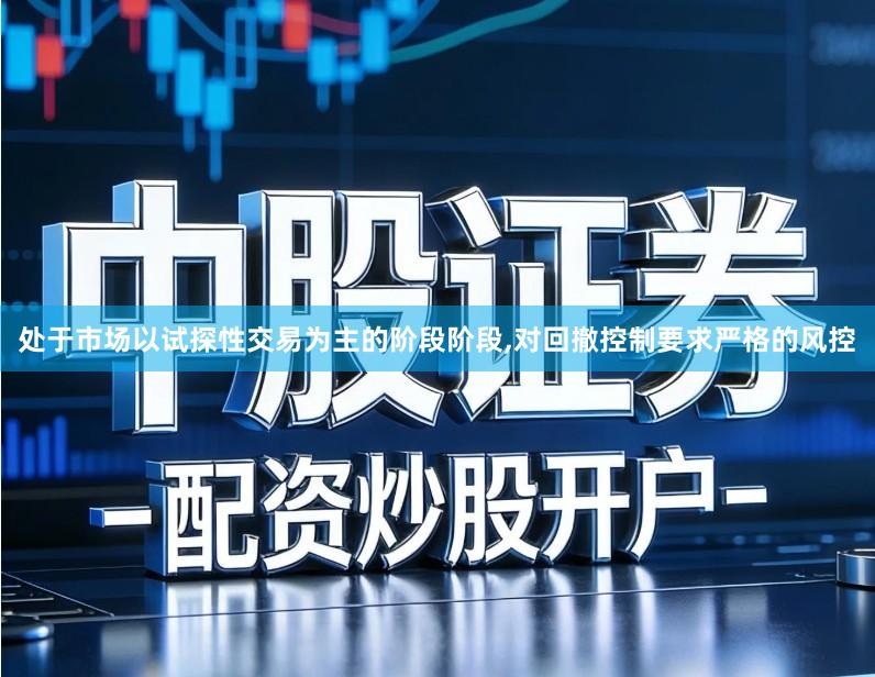 处于市场以试探性交易为主的阶段阶段,对回撤控制要求严格的风控